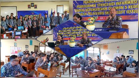 Workshop Peningkatan Kemampuan Penggunaan Teknologi Informasi Tenaga Kependidikan